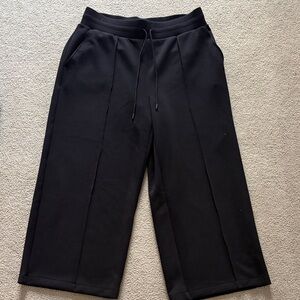 Talbots Women’s Air-Knit Stretch Wide Crop Pants